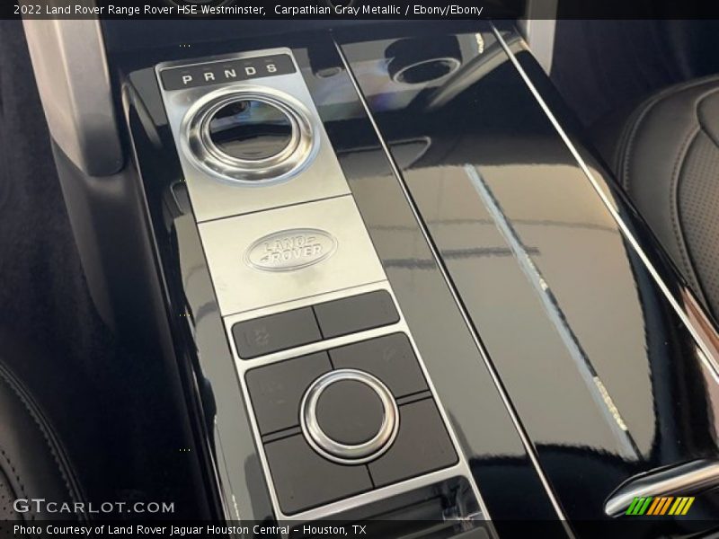 Controls of 2022 Range Rover HSE Westminster