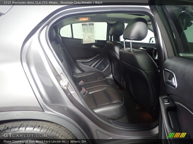 Mountain Grey Metallic / Black 2015 Mercedes-Benz GLA 250 4Matic