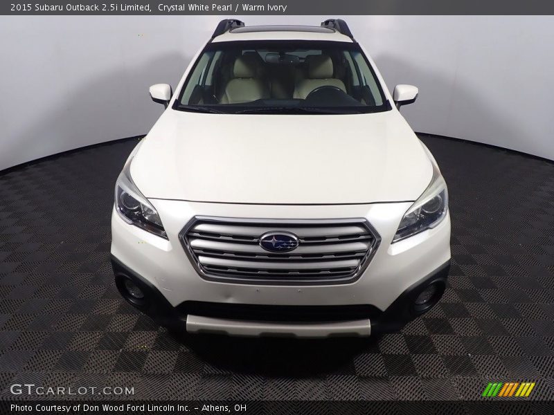  2015 Outback 2.5i Limited Crystal White Pearl
