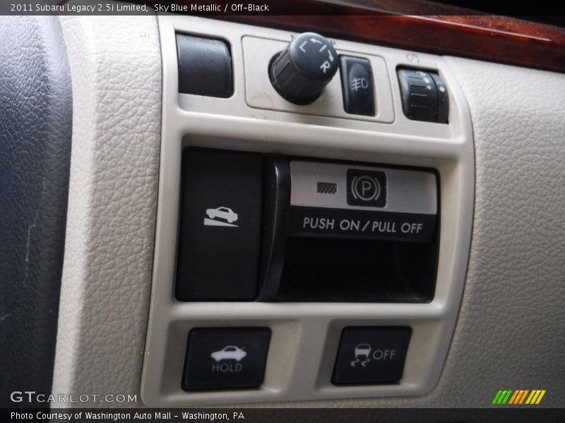Sky Blue Metallic / Off-Black 2011 Subaru Legacy 2.5i Limited