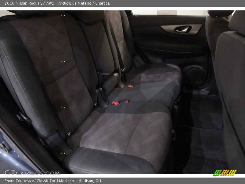 Arctic Blue Metallic / Charcoal 2016 Nissan Rogue SV AWD