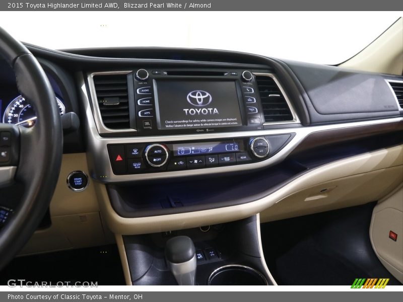 Blizzard Pearl White / Almond 2015 Toyota Highlander Limited AWD