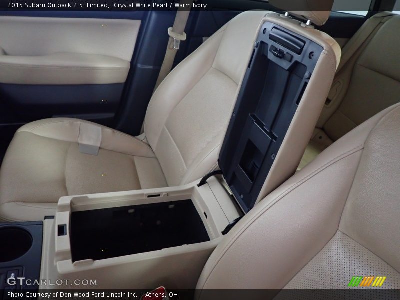 Crystal White Pearl / Warm Ivory 2015 Subaru Outback 2.5i Limited