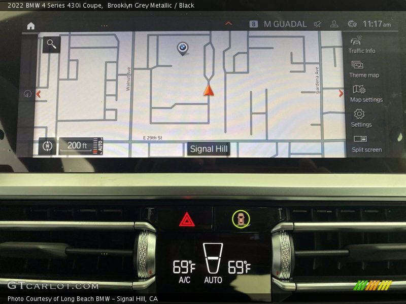 Brooklyn Grey Metallic / Black 2022 BMW 4 Series 430i Coupe
