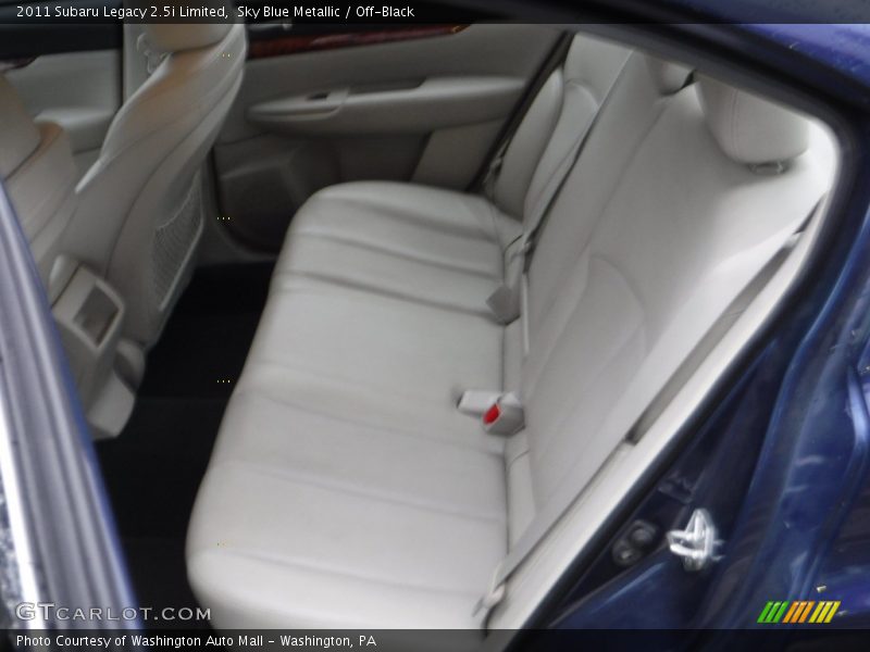 Sky Blue Metallic / Off-Black 2011 Subaru Legacy 2.5i Limited