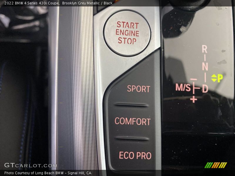 Brooklyn Grey Metallic / Black 2022 BMW 4 Series 430i Coupe