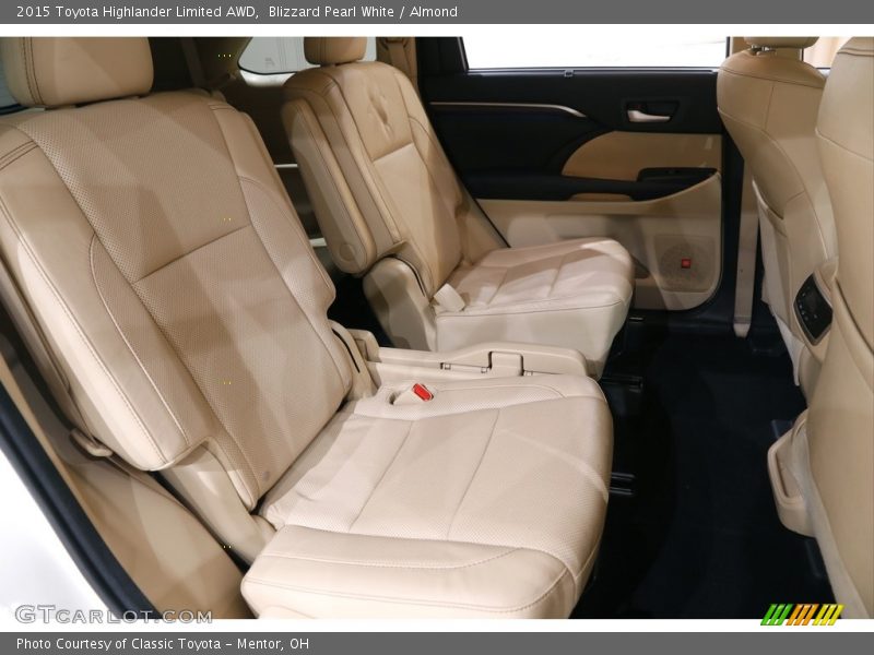 Blizzard Pearl White / Almond 2015 Toyota Highlander Limited AWD