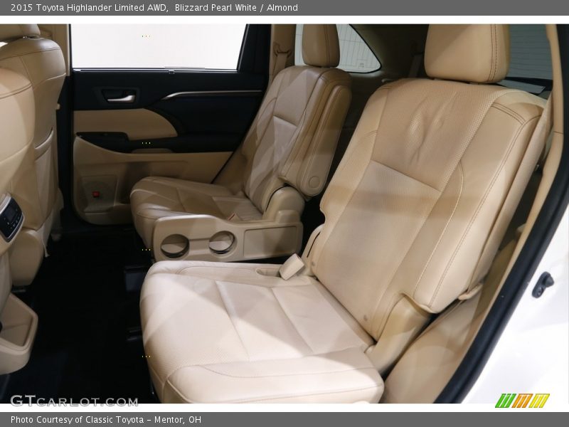 Blizzard Pearl White / Almond 2015 Toyota Highlander Limited AWD