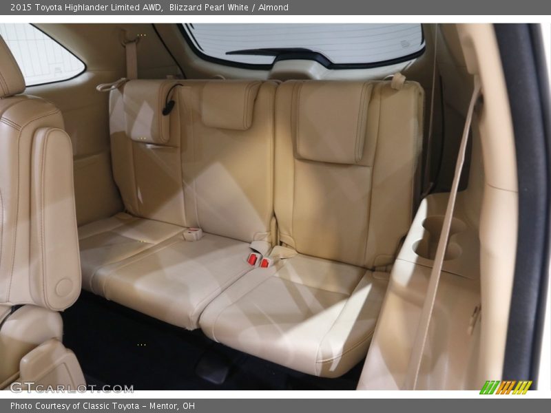 Blizzard Pearl White / Almond 2015 Toyota Highlander Limited AWD