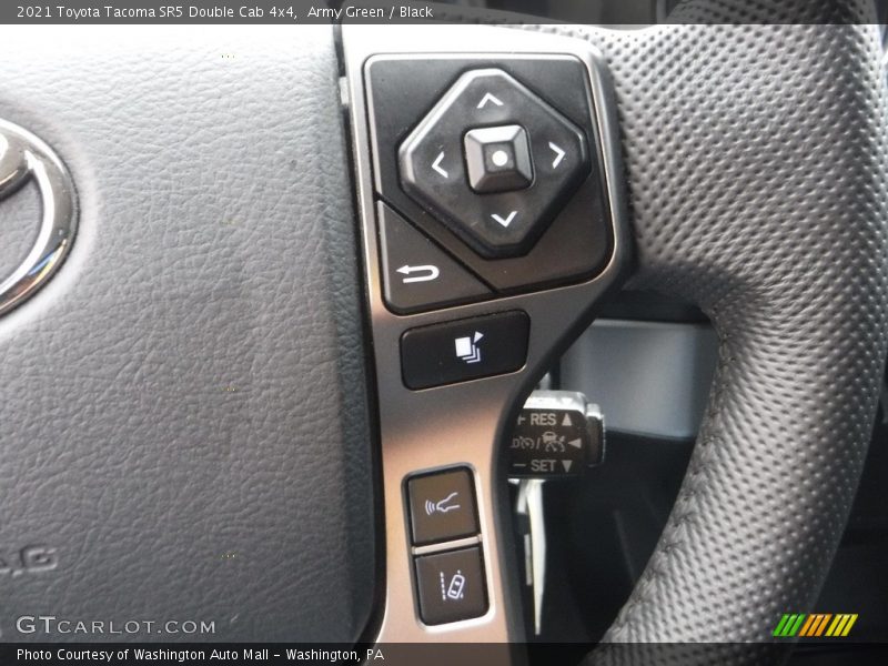 Army Green / Black 2021 Toyota Tacoma SR5 Double Cab 4x4