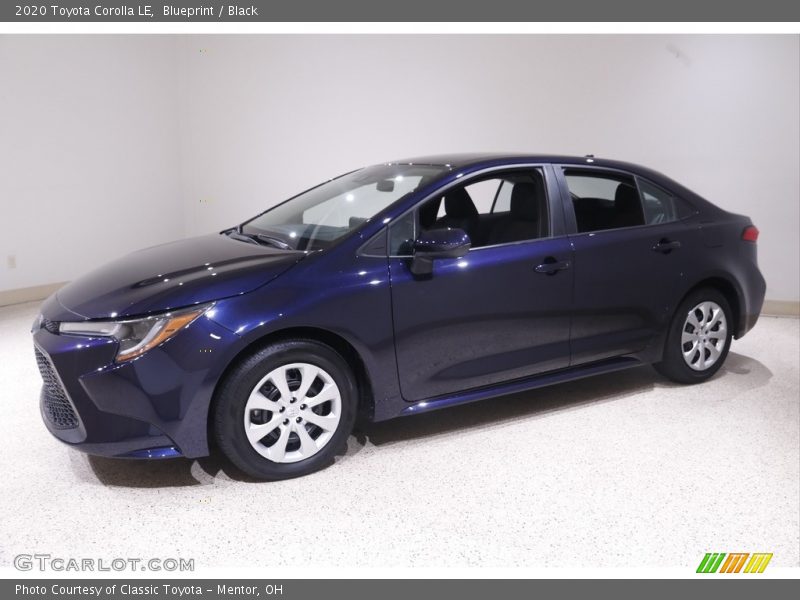 Blueprint / Black 2020 Toyota Corolla LE