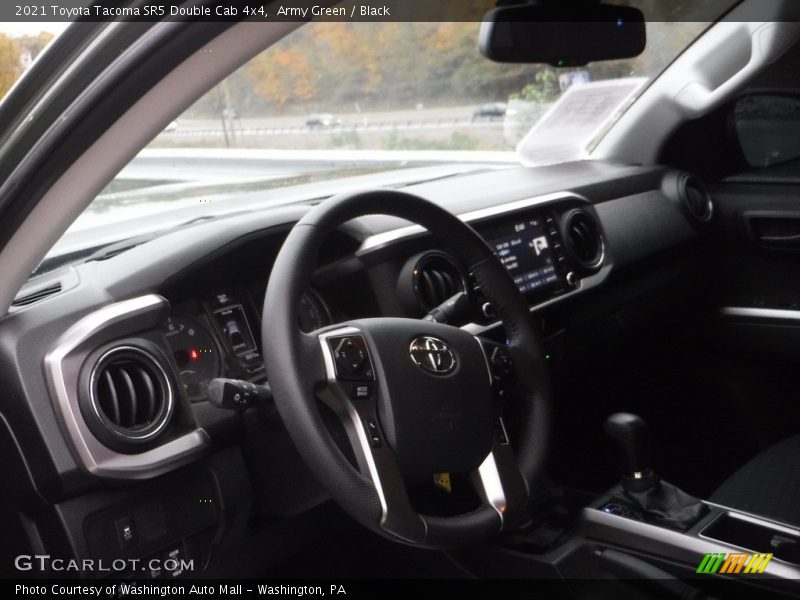 Army Green / Black 2021 Toyota Tacoma SR5 Double Cab 4x4