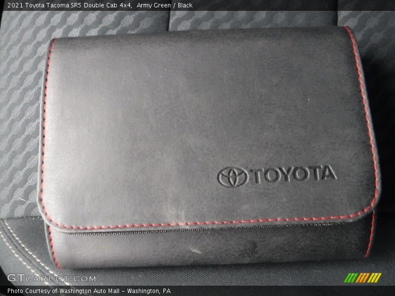 Army Green / Black 2021 Toyota Tacoma SR5 Double Cab 4x4
