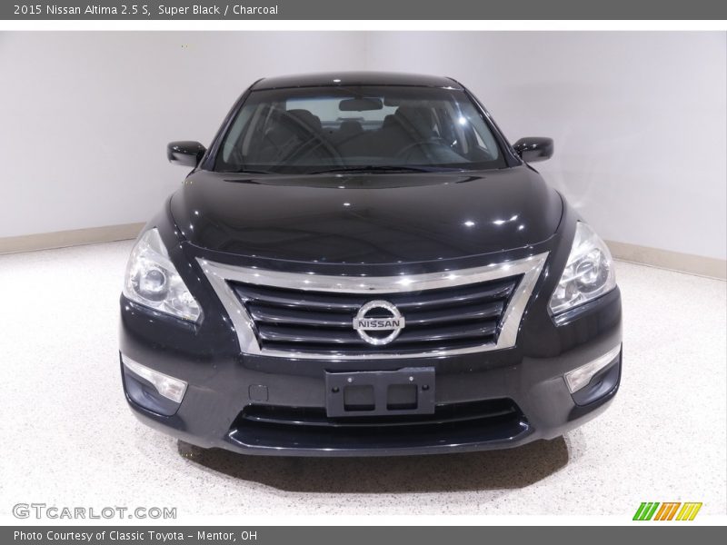 Super Black / Charcoal 2015 Nissan Altima 2.5 S
