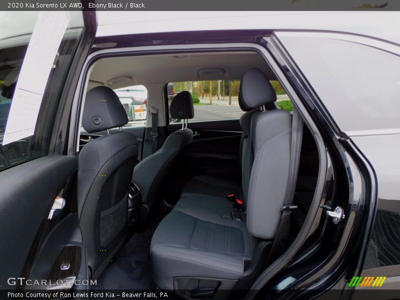 Ebony Black / Black 2020 Kia Sorento LX AWD
