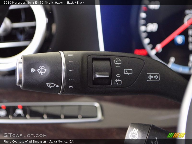 Controls of 2020 E 450 4Matic Wagon