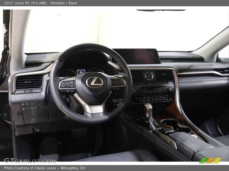 Obsidian / Black 2017 Lexus RX 350 AWD