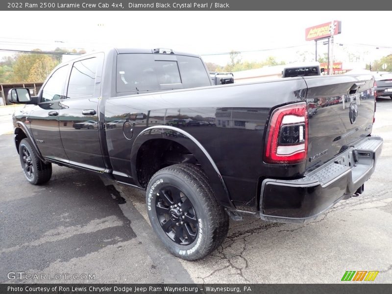 Diamond Black Crystal Pearl / Black 2022 Ram 2500 Laramie Crew Cab 4x4