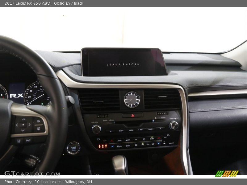 Obsidian / Black 2017 Lexus RX 350 AWD