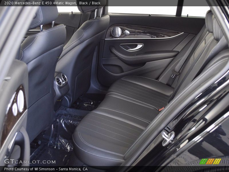 Rear Seat of 2020 E 450 4Matic Wagon