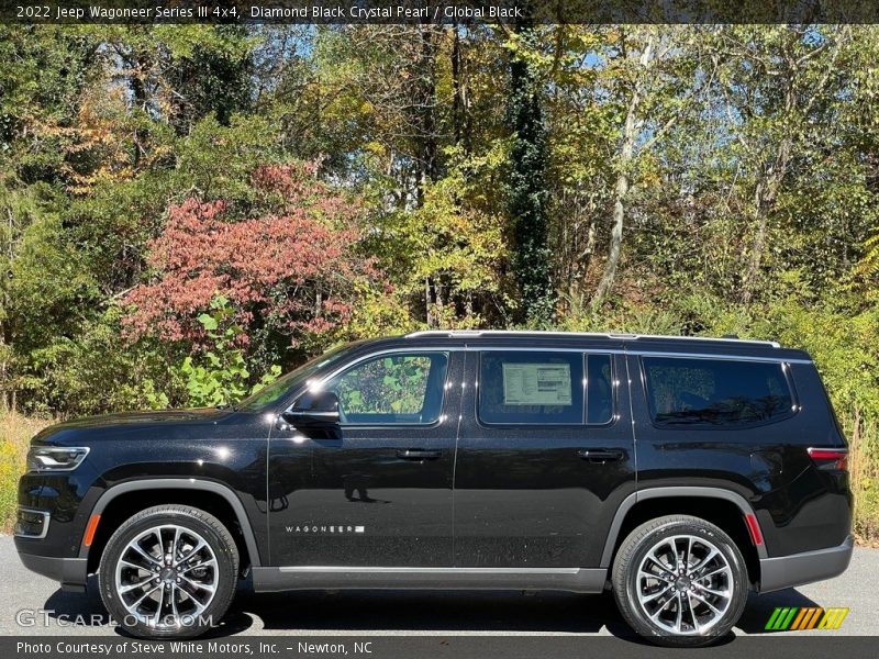Diamond Black Crystal Pearl / Global Black 2022 Jeep Wagoneer Series III 4x4