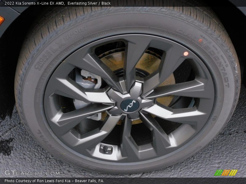Everlasting Silver / Black 2022 Kia Sorento X-Line EX AWD