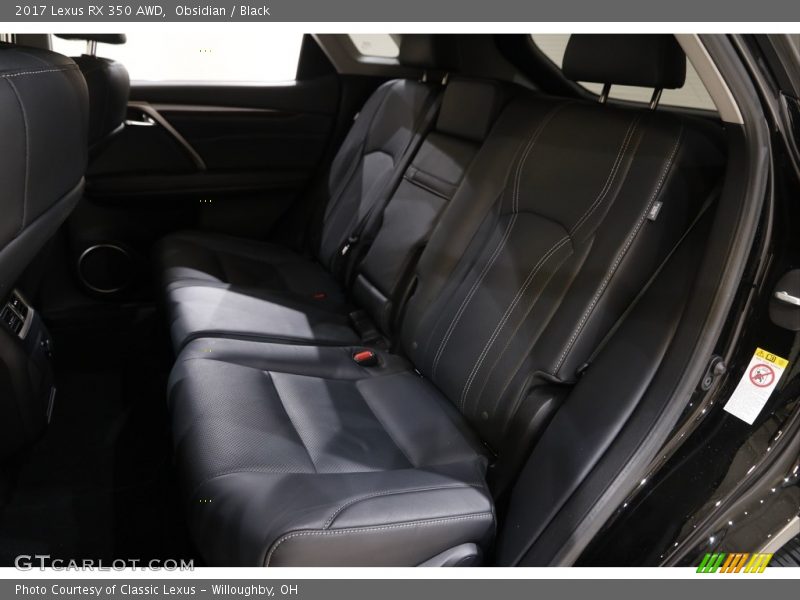 Obsidian / Black 2017 Lexus RX 350 AWD