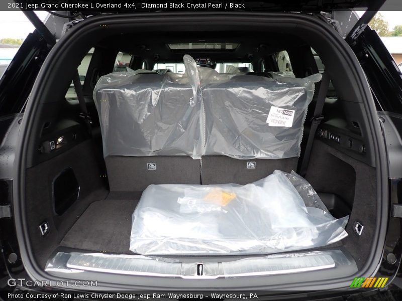 Diamond Black Crystal Pearl / Black 2021 Jeep Grand Cherokee L Overland 4x4