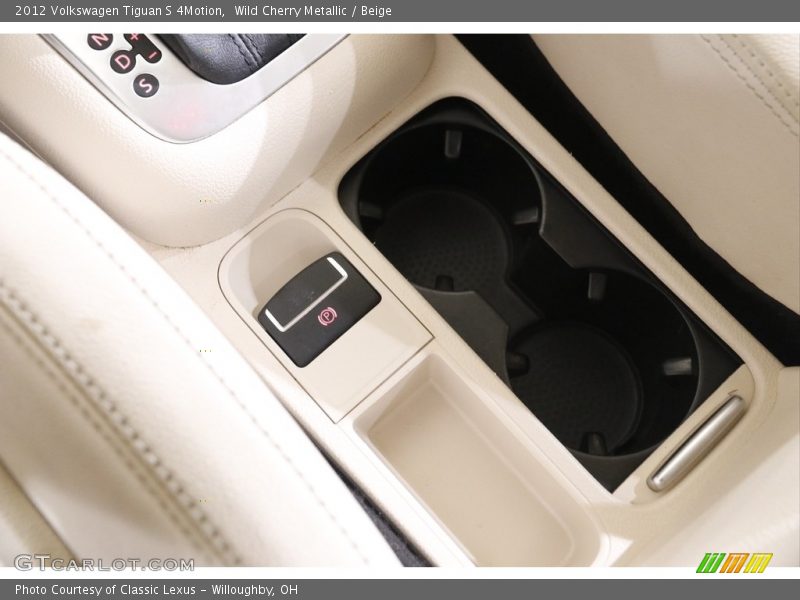 Wild Cherry Metallic / Beige 2012 Volkswagen Tiguan S 4Motion