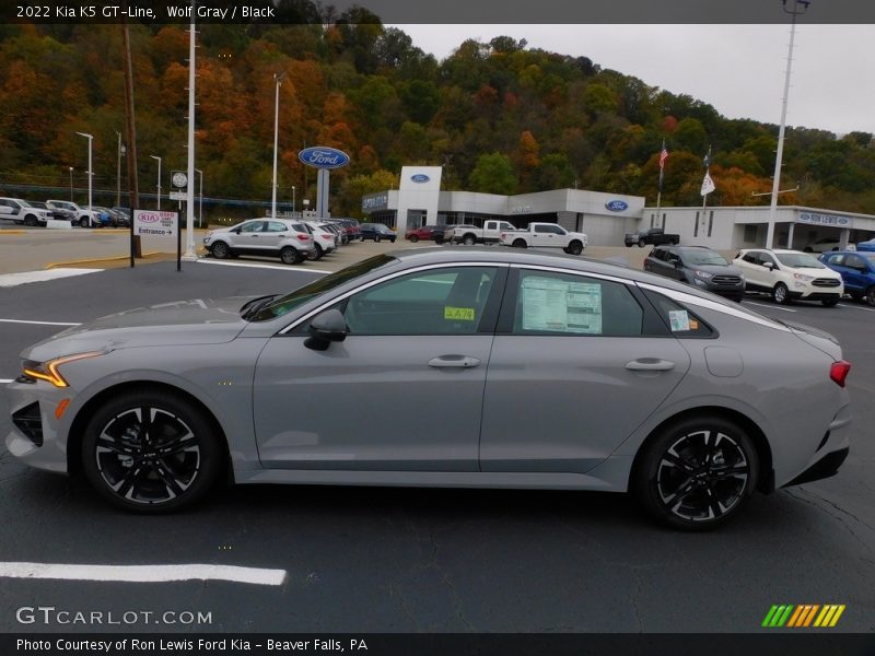  2022 K5 GT-Line Wolf Gray