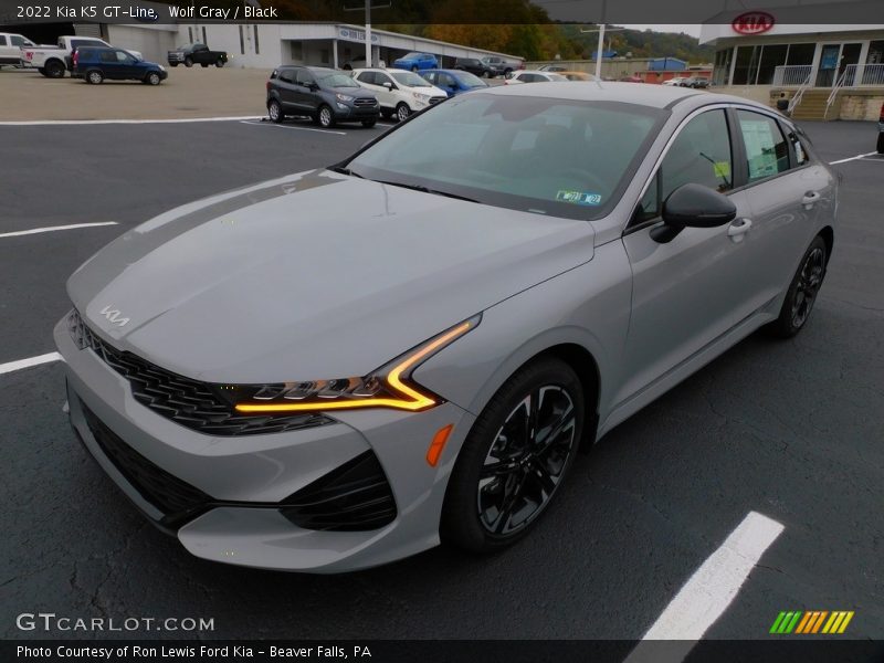 Front 3/4 View of 2022 K5 GT-Line