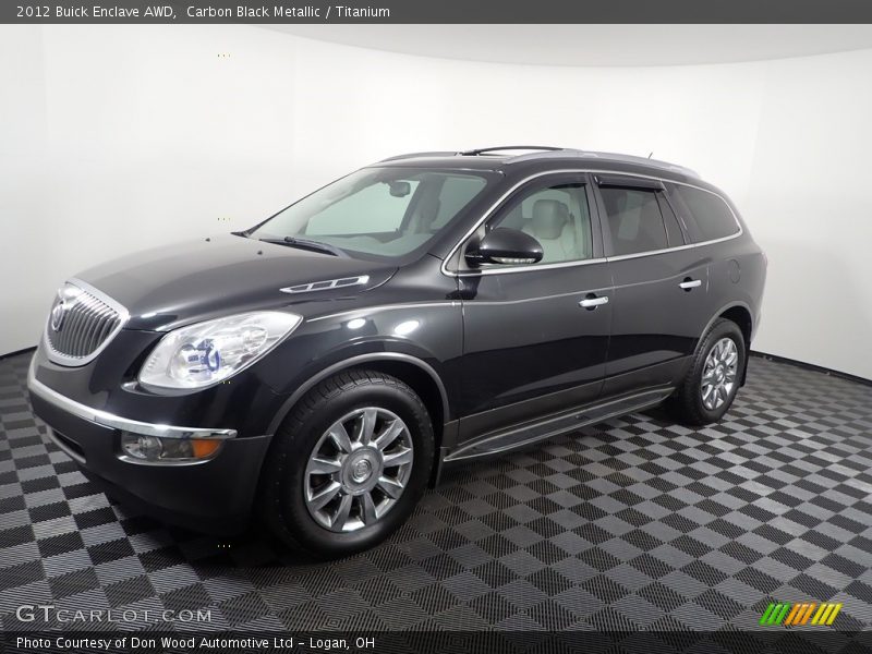 Carbon Black Metallic / Titanium 2012 Buick Enclave AWD