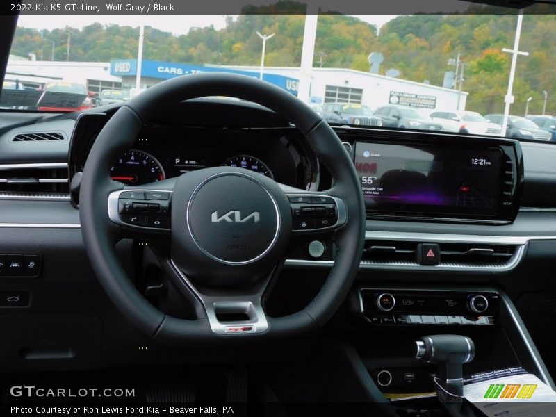 Dashboard of 2022 K5 GT-Line