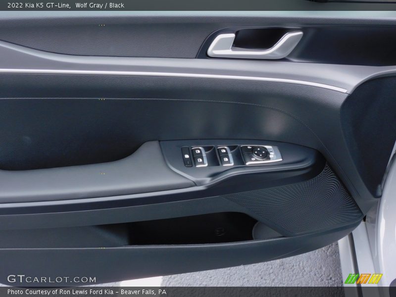 Wolf Gray / Black 2022 Kia K5 GT-Line