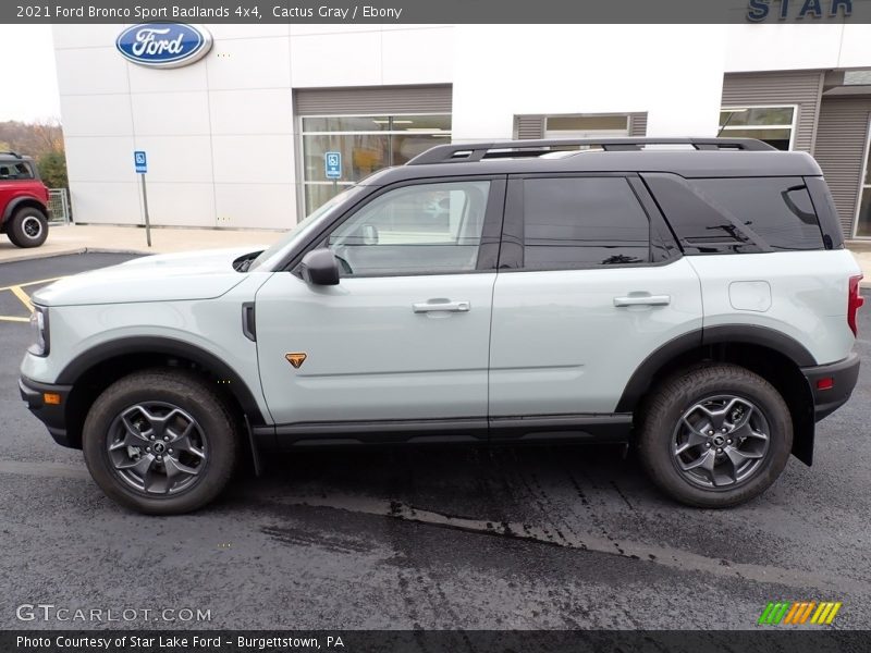 Cactus Gray / Ebony 2021 Ford Bronco Sport Badlands 4x4
