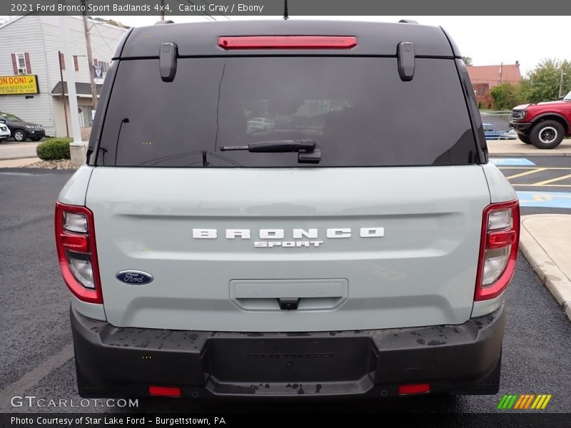 Cactus Gray / Ebony 2021 Ford Bronco Sport Badlands 4x4