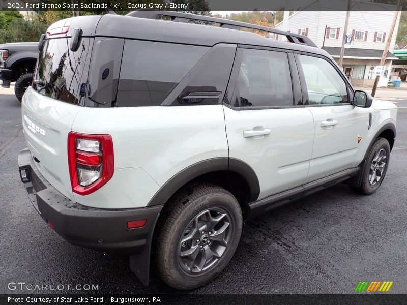 Cactus Gray / Ebony 2021 Ford Bronco Sport Badlands 4x4