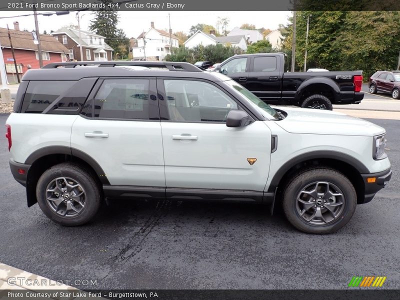 Cactus Gray / Ebony 2021 Ford Bronco Sport Badlands 4x4