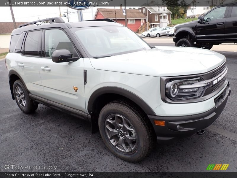 Cactus Gray / Ebony 2021 Ford Bronco Sport Badlands 4x4