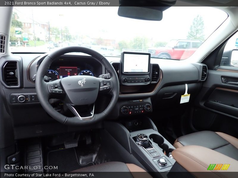 Cactus Gray / Ebony 2021 Ford Bronco Sport Badlands 4x4
