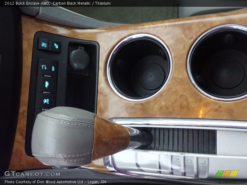 Carbon Black Metallic / Titanium 2012 Buick Enclave AWD