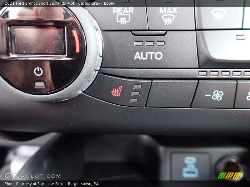 Cactus Gray / Ebony 2021 Ford Bronco Sport Badlands 4x4