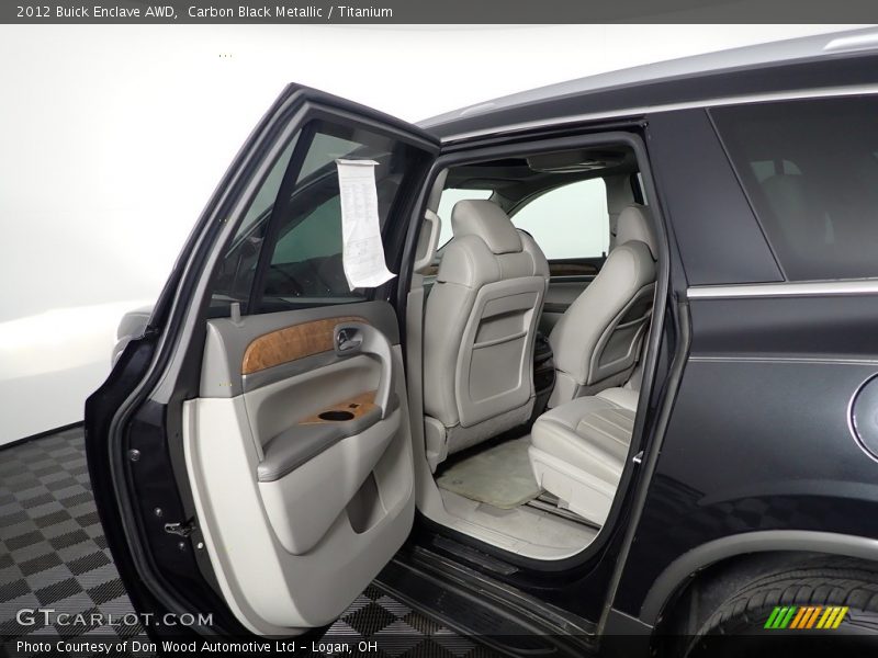 Carbon Black Metallic / Titanium 2012 Buick Enclave AWD