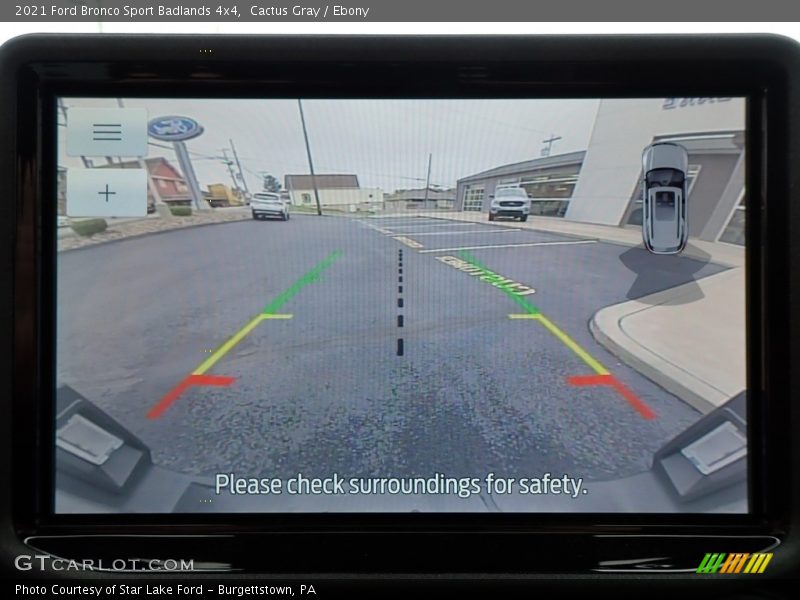 Cactus Gray / Ebony 2021 Ford Bronco Sport Badlands 4x4