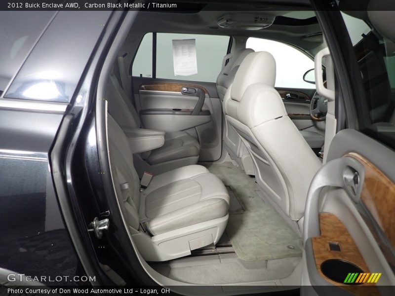 Carbon Black Metallic / Titanium 2012 Buick Enclave AWD