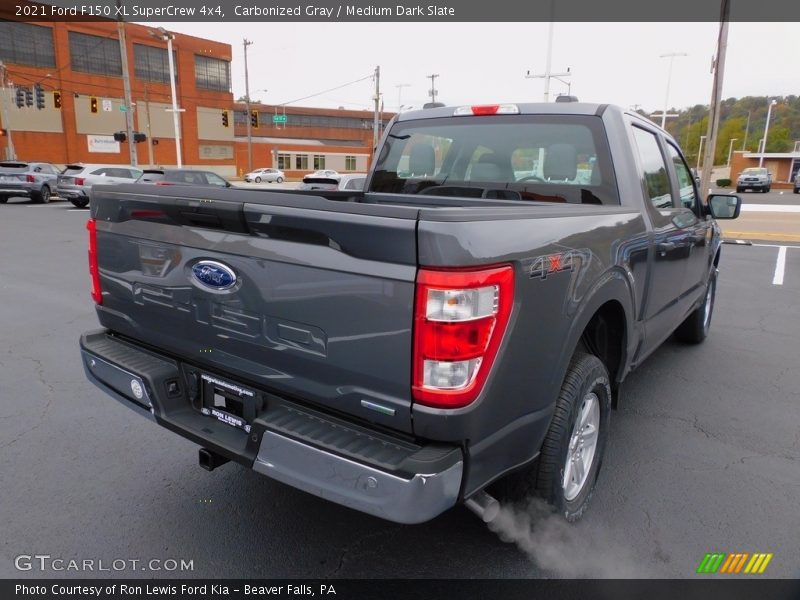 Carbonized Gray / Medium Dark Slate 2021 Ford F150 XL SuperCrew 4x4