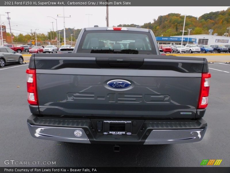 Carbonized Gray / Medium Dark Slate 2021 Ford F150 XL SuperCrew 4x4