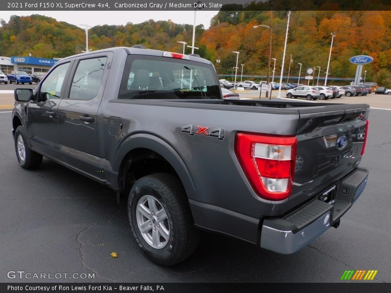Carbonized Gray / Medium Dark Slate 2021 Ford F150 XL SuperCrew 4x4