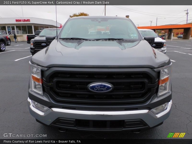 Carbonized Gray / Medium Dark Slate 2021 Ford F150 XL SuperCrew 4x4