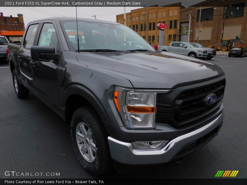 Carbonized Gray / Medium Dark Slate 2021 Ford F150 XL SuperCrew 4x4